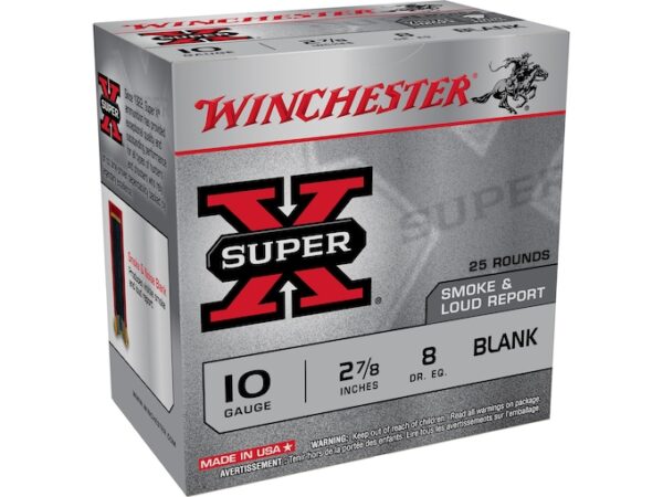 Winchester Super-X Black Powder Blank Ammunition 10 Gauge 2-7/8"