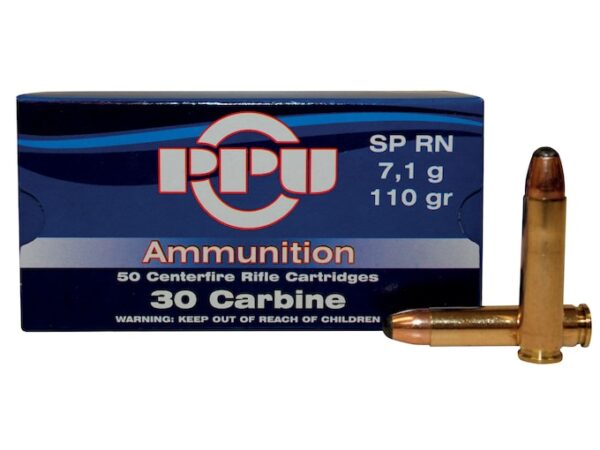 Prvi Partizan Ammunition 30 Carbine 110 Grain Soft Point 500 rounds