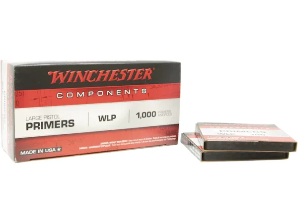 Winchester Large Pistol Primers #7 Box of 1000 (10 Trays of 100)