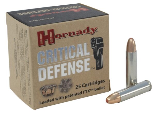 Hornady Critical Defense Ammunition 30 Carbine 110 Grain FTX 500 rounds