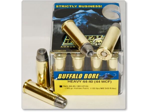 Buffalo Bore Ammunition 44-40 WCF 185 Grain Hollow Point 300 rounds