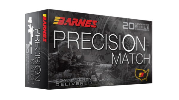 Barnes Precision Match 6.5 PRC 145gr Match Burner OTM BT Rifle Cartridges 500 RDS