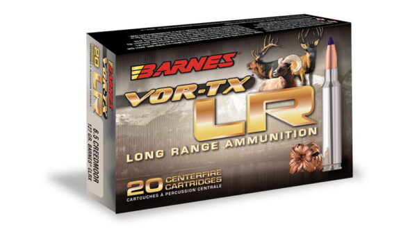 Barnes Vor-Tx Long Range Centerfire 6.5 Creedmoor 127 grain LRX Boat Tail Centerfire Rifle Ammunition 500 ROUNDS