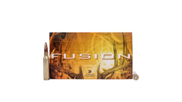 Federal Premium FUSION 7mm-08 Remington 140 grain Fusion Soft Point Brass Cased Centerfire Rifle Ammunition F708FS1 Caliber: 7mm-08 Remington, Number of Rounds: 500