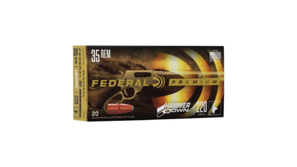 Federal Premium HammerDown .35 Remington 220 Grain Bonded Hollow Point Brass Cased 500 rounds