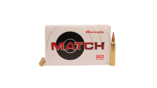 Hornady Match .300 Winchester Magnum 195 Grain Extremely Low Drag Match Centerfire Rifle Ammunition 500