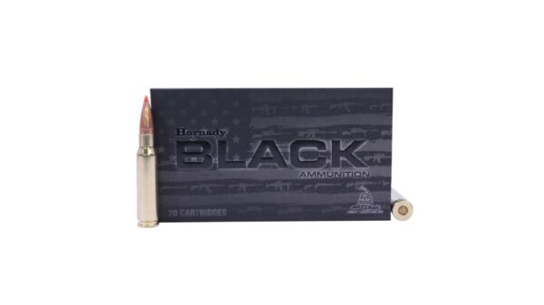 Hornady BLACK .308 Winchester 155 Grain A-MAX Centerfire Rifle Ammunition 80927 Caliber: .308 Winchester, Number of Rounds: 500