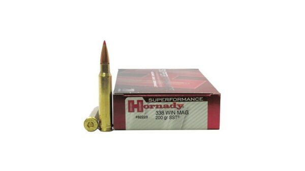 Hornady Superformance .338 Winchester Magnum 200 Grain Super Shock Tip 300 rounds