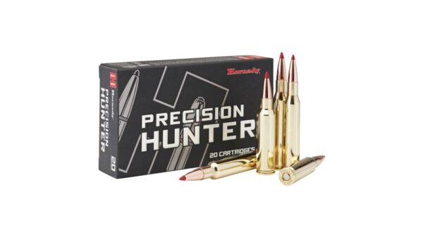 Hornady Precision Hunter 7mm-08 Remington 150 Grain Extremely Low Drag - eXpanding Centerfire Rifle Ammunition 85578 Caliber: 7mm-08 Remington, Number of Rounds: 500