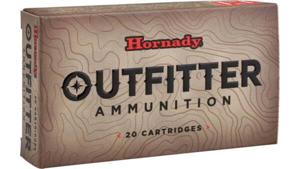 Hornady Outfitter .300 Winchester Magnum 180 Grain Gilding Metal eXpanding Centerfire Rifle Ammunition 500 rounds