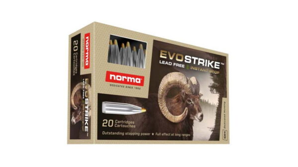 New! Norma EVOSTRIKE 6.5mm Creedmoor 93gr Brass Cased Centerfire Rifle Ammunition 500 RDS