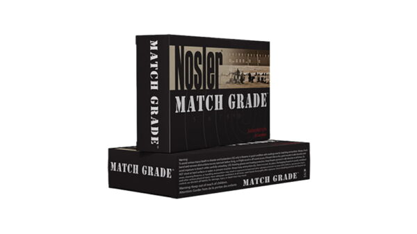 Nosler Match Grade .223 Remington 77 Grain Custom Competition Brass Cased Centerfire Rifle Ammunition 60011 500 ROUNDS