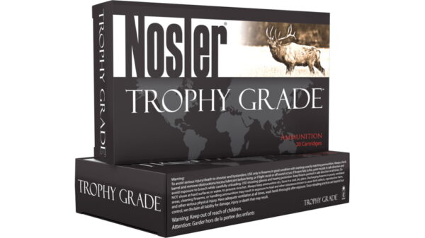 Nosler Trophy Grade .270 Winchester 130 Grain AccuBond Brass Cased Centerfire Rifle Ammunition 500 ROUNDS