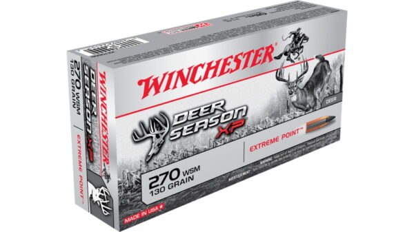 Winchester DEER SEASON XP .270 Winchester Short Magnum 130 grain Extreme Point Polymer Tip 200 rounds