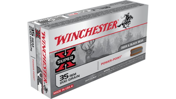 Winchester SUPER-X RIFLE .35 Remington 200 grain Power-Point 500 rounds