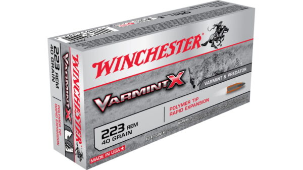 Winchester MATCH 5.56x45mm NATO 77 grain Boat Tail Hollow Point Centerfire Rifle Ammunition S556M 500 ROUNDS